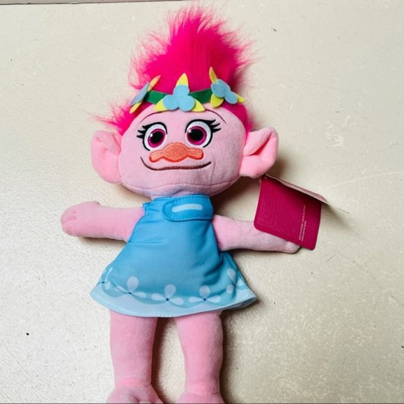 DJ Suki Trolls Dream Works 2015 NEW Pink Hair Kids Toy Present Gift NEW - Picture 7 of 8